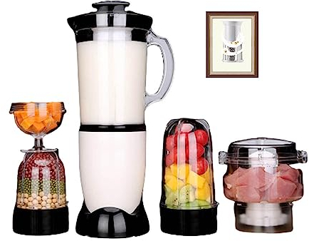 Piccolo Frullatore Per Smoothie Mini Smoothie Maker Macinacaffè Portatile Centrifuga Elettrica Con Lame In Acciaio Inossidabile Personale Ice Crusher 32000 Giri/min Ad Alta Velocità Tritatutto ( Color