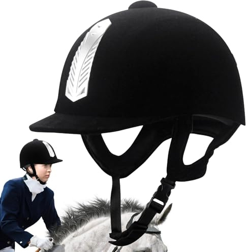 Horse Riding Helmet - Soft Padding Horse Riding Hat | Sport Helmets For Men Women Children | Equestrian Safety Hat | Horses Ridings Protective Headgear 52-62cm