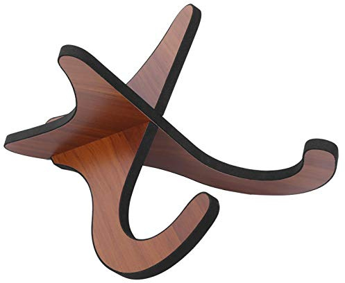 Agatige Holz-Ukulelenständer, klassischer Instrumentenhalter, Faltbarer Ständer für Mandoline und Violine
