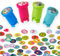 Giant bean Aufkleberstempel, 4er-Pack mit | 640 Stück Sticker Stempel Kinder, Tier Dino Einhorn Themen Cartoon Motivationsstempel, Lehrer Lob Aufkleber für Schulkunst und Bastelspielzeug