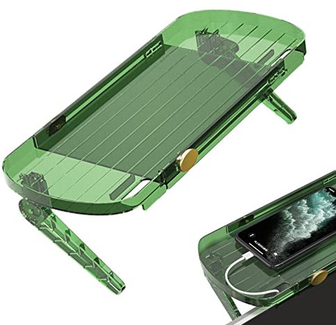 Rosixehird Soporte para TV Top - Soporte de pantalla para plataforma ancha - Soporte para estante de TV para dispositivos de streaming, caja de cables, router, decoración del hogar