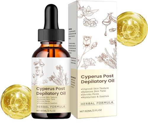 Aceite Post Depilación Mujeres,Reductor del Crecimiento de Vello | Solución Hidratante 60ml para Piel , Cuidado Corporal, Zona Íntima, Axilas, Área del Bikini y Pubis