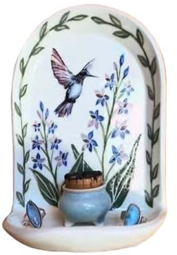 zwxqe Wand-Schmuckhalter, Wandhalterung, schwebende Regale, Blumenständer, Kerzenständer, Heimdekoration, ideal für Küche, Schlafzimmer, Wohnzimmer