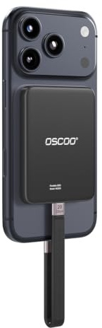 1TB Magnetic Portable SSD, Up to 2000MB/s – External Solid State Drive