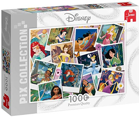Jumbo 19763 Princess Piece Jigsaw Disney Pix Collection Puzzle Prinzessin Selfies 1000 Teile
