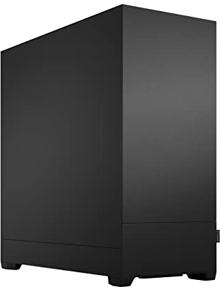 Fractal Design Pop XL Silent Black – Solid - Bitumen side panels and sound-dampening foam - Four 120 mm Aspect 12 fans included – E-ATX Silent Full Tower PC Case