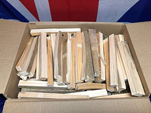 Nomad Eco Friendly Boxed Fire Lighting Split Kindling Approx 130 Sticks / 3kg Box Made in Yorkshire England