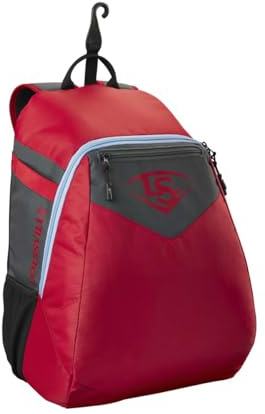 Louisville Slugger Genuine V2 Stick Pack Baseball Backpack - Scarlet