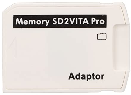 För SD2Vita PS Vita Minneskortadapter, PS Vita 1000 2000 PS TV Micro SD Adapter, För HENkaku Enso Firmware eller Version 3.6 och Högre