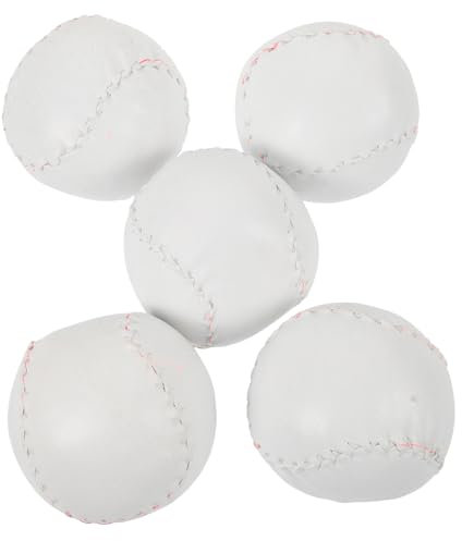 BCOATH 5stücke Trainings Softbälle Für Junge Mädchen Baseball Übungsbälle Aus Weichem Pu Und Eva-Material Indoor Spielbälle Für Anfänger Junge Mädchen Softbälle