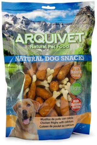 Arquivet - Cosce di pollo (1 Kg) - Snack naturali per cani