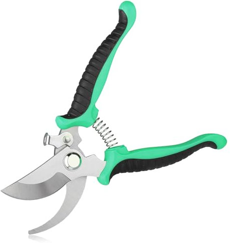 Sécateur de jardin, sécateur à fleurs, sécateur à roses, sécateur à plantes, ciseaux à herbes, ciseaux à cliquet pour dérivation des plantes, sécateurs professionnels pour le jardinage