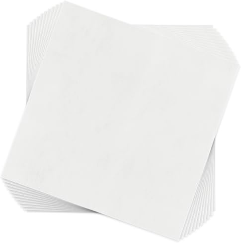 BENECREAT 50 Hoja de Papel Secante para Prensa de Flores, Papel Secante Reutilizable Y Altamente Absorbente para Prensar Flores, de 23x23cm, para Manualidades con Prensado de Flores