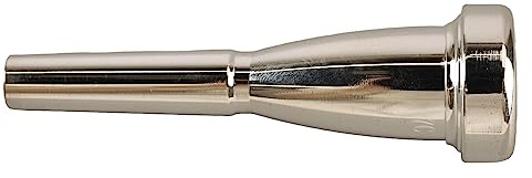 7C Trumpetmunstycke för Trumpetare, Silverpläterad Metallmunstycke, Bättre Ljudprojektion och Musikalisk Prestandaförlängning med Bekvämt Grepp
