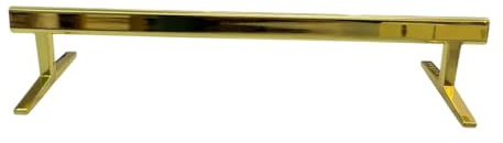 LEEFAI Mini rail de touche professionnel en métal pour vos rampes et parc, 20,6 x 6,9 x 3,8 cm – Les meilleurs obstacles pour la touche, couleur (doré)