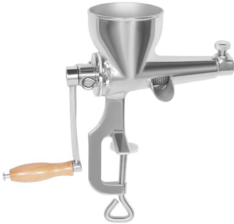 Manuelle Saftpresse Manuelle Weizengras-Entsafter aus 304 Edelstahl Mit Strainer And Foot Pads Geeignet Für Alle Arten Gemüse Und Viele Obstsorten