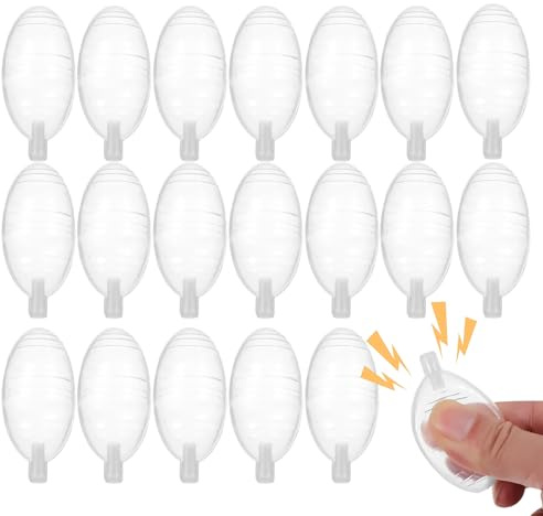 Générique Byte av pistoler - PVC 6,3 x 3 cm | olivformad oval rinnande leksak, 20 stycken, med, för hundälskare, gör-det-själv-projekt, vuxna, | del det