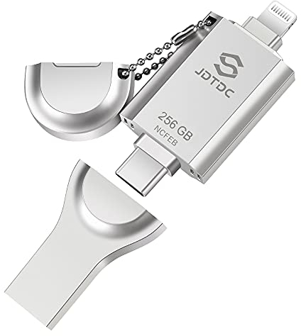 Memoria-USB-para-iPhone Certificación MFi Apple 256GB Almacenamiento Externo para Pen Drive Lightning iPad Memoria Flash USB iPhone Almacenamiento Memoria USB Pendrive iPad USB Stick