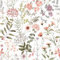 VEELIKE Tapeten Blumen Weiß Rosa Blumentapete Vintage Fototapete Schlafzimmer Romantik Tropische Blätter Tapeten Blumenmotive Möbelfolie Selbstklebend Dekorfolie Möbel Wohnzimmer Tisch 44.5cm×300cm