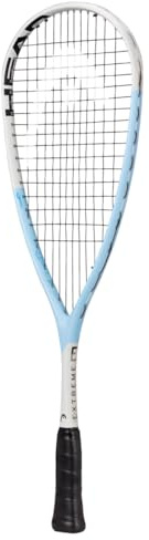 HEAD Extreme Junior 2025 - Racchetta da squash, bianco/celeste