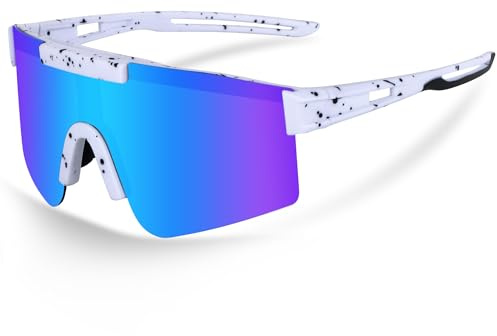 Aullwyr Cycling Glasses for Mens Polarised Sports Sunglasses UV400 Protection Outdoor Bicycle Motorbike Driving Fishing Dirt Bike Accessories for Men Womens