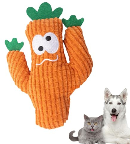 Generico Giocattoli Da Masticare Per Gattini - Peluche Cactus Con Valeriana - Cuscino Peluche Cactus Morbido Antistress Per Divani E Mobili