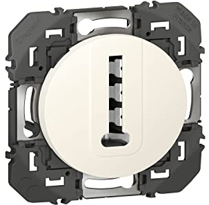 Legrand - Prise téléphone en T dooxie finition blanc - emballage blister