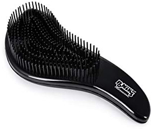 PONIK'S PROFESSIONAL - Haarbürste, Glättbürste Antistatische Geeignet für Dickes, Dünnes, Lockiges & Nasse Haare - Schwarz