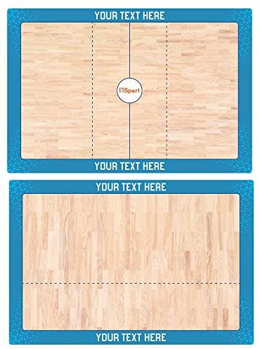 Haberdashery Online Pizarra Deportiva Doble Cara Táctica. Tabla de Entrenamiento Personalizada Logotipo Equipo (VOLEY)