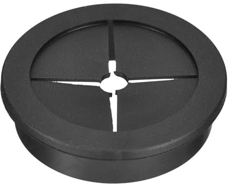 QUARKZMAN 1 Pcs Passe-Câble pour Cordon, 45mm Passe-Câble de Bureau en Caoutchouc Flexible Grommets de Fil Cache-Trou pour Bureau Organisateur de Câbles d'Ordinateur, Noir