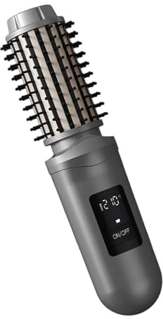 Cepillo para Alisar y | Recargable Con Calor De 2600mAh | Cepillo Alisador Térmico,Para Hogar Apartamento Residencia Estudiantil Viaje Salón De Belleza Barbería