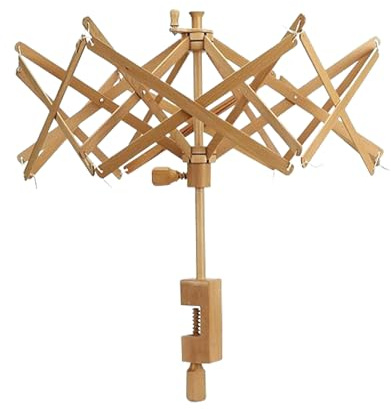 Hand Operated Yarn Ball Winder | Swift, Yarn, Wool, and String Holder| Knitting & Crochet Accessories Galaxy Indiacraft (Natural Rosewood)…