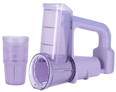 Rallador de queso eléctrico multifuncional portátil con 4 formas diferentes, 40 W, cortador eléctrico giratorio