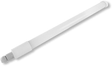 REV Lampada per ambienti umidi LED Slim Pro 60 cm, IP65, 12 W, 1200 lm, ideale come parete o plafoniera, officina, cantina, bianco