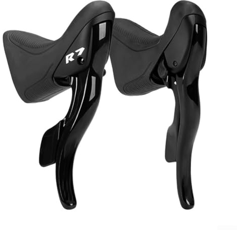 Gdfnmogo Kit leva del cambio per bicicletta LTWOO R2 R3 R5 R7, costruzione in lega di alluminio e ABS, coppia sinistra e destra con 1800 mm (R7)