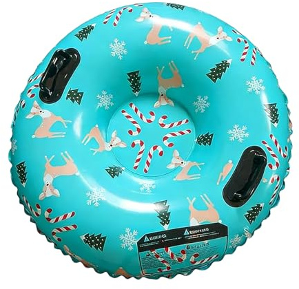 Tubo de nieve para trineo: equipo profesional de recreación de invierno al aire libre, resistente, trineo inflable para adultos y niños, parque de jardín, parque infantil, patinaje, esquí, hierba, col