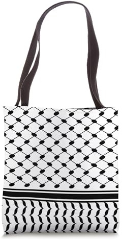Palestinian Traditional Scarf Folklore Dress Decor Jordanian Tote Bag 16 inches