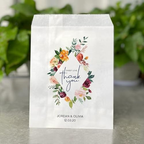 Sacchetti bomboniere personalizzati 3quot;x6quot;/4quot;x6quot;/5quot;x7quot;/6quot;x9quot; Sacchetti regalo di carta Party White/Kraft Paper Bag Cookie Bar Treat Candy Bags-White,16x24cm 10pcs