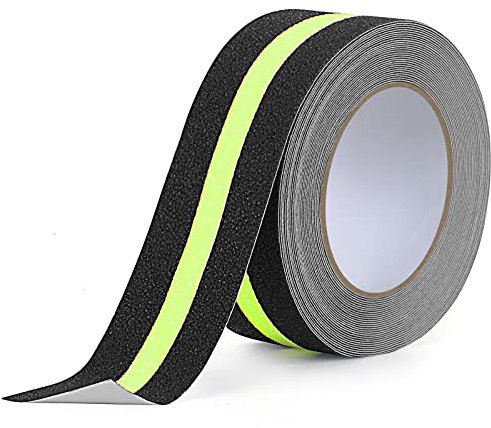 Antirutsch Treppe, OQingluian 5cm*10m Antirutsch Klebeband Glow, Geeignet für Den Innen- Und Außenbereich, Fluoreszierendes
