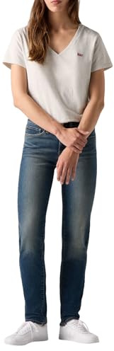 Levi's Vaqueros Ajustados para Mujer 312 Shaping, Tarde en el Trabajo, 34W / 32L