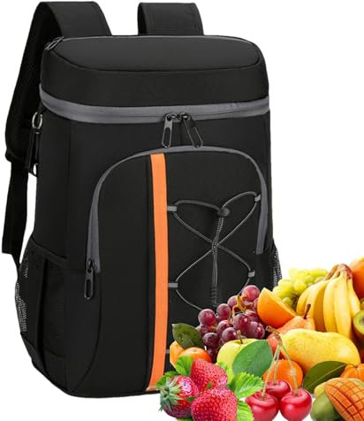 Mochila refrigerante, más fresca, mochila térmica suave y aislada – térmica para mochila ultraligera, mochila para hielo, de camping para trabajo, excursiones de un día,