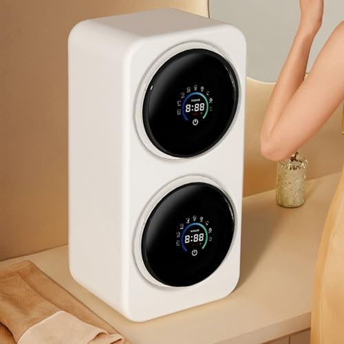 Lavadora Portátil De Dos Tinas De 7L Con Pantalla Táctil LCD De 10 Pulgadas, Minilavadora Portátil Para Ropa Interior, Para Casa, Apartamento, Hotel, Camping Y Viajes(Desktop)