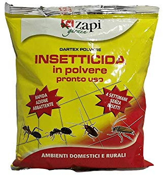 ZAPI - insetticida in Polvere Pronto all'Uso Ambienti Domestici e rurali 1kg