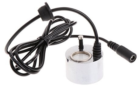 Kcnsieou Brumisateur à ultrasons avec lumière LED rouge pour décoration de bassin