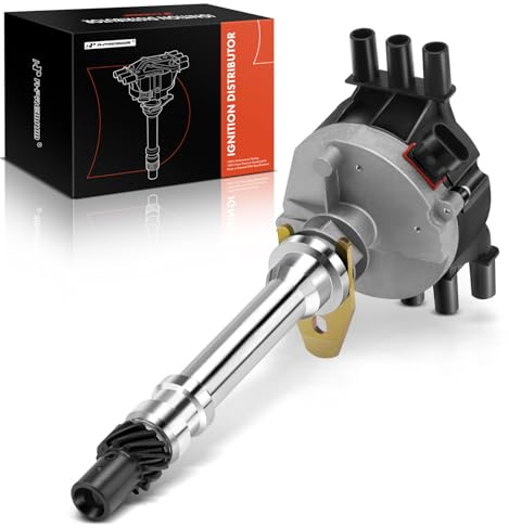 A-Premium Ignition Distributor with Cap & Rotor - Compatible with Chevy, GMC, Isuzu & Olds Vehicles - 4.3L V6 - Silverado 1500, Express, Sierra 1500, Savana, Astro, Blazer, Bravada, Safari - 1996-2007