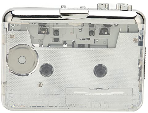 Bärbara Kassettspelare, Kassettband Till MP3 CD-omvandlare med 3,5 Mm Hörlursuttag och Autoreversering, Audio Music -bandspelare för OS X WindowsLinux PC