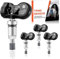 GEAREVER Reifendrucksensor Multiprotokoll TPMS Sensor RDKS Reifendruckkontrollsystem Passend für Opel Chevrolet Nissan Renault für fast alle Modelle 13598773, 13506028, 13581561