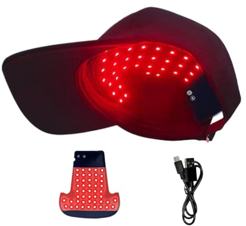 Gorro De Luz Regenerador Capilar - LED De Cuidado Calmante Y Engrosante 450nm/660nm | Luz Para El Crecimiento Del Cabello,Para Uso Diario, Ocio, Mujeres Y Hombres, Hogar, Viaje, Cuero Cabelludo
