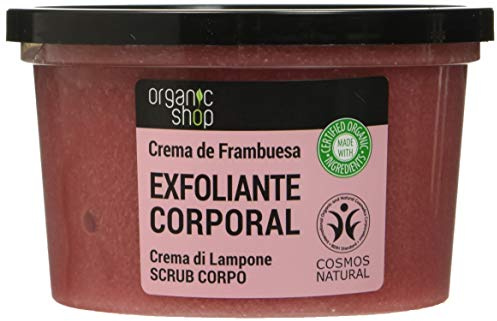 Organic Shop Raspberry Cream Body Scrub 250 ml