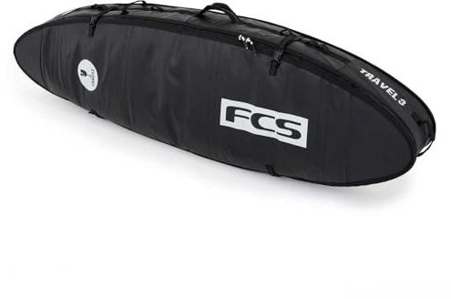 FCS Travel 3 All Purpose Surfboard Bag Black/Grey 6'3
